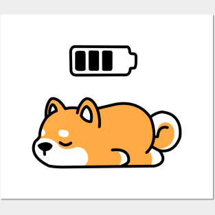 Dog Shiba Cute Posters and Art